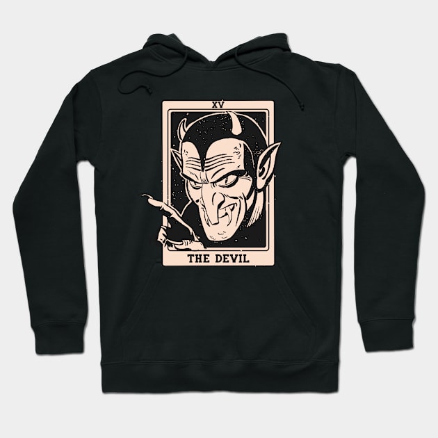 The Devil Tarot Hoodie by Another Dose